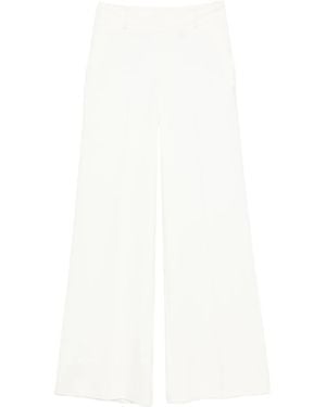 ERMANNO FIRENZE Broek Met Geplooid Detail - Wit