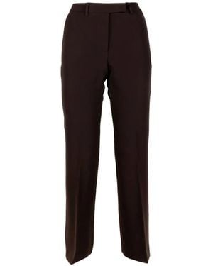 Seventy Pressed-Crease Tailored Pants - Black