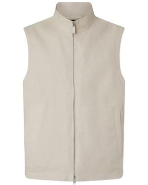 ZEGNA Chaleco Con Cremallera - Blanco