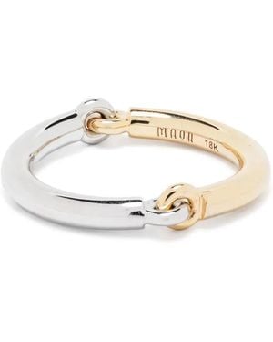 MAOR Bague Aquila En Jaune Et Blanc 18Ct