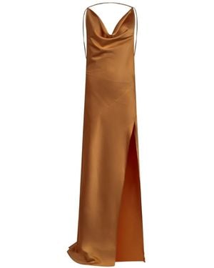ANDAMANE Vera Maxi Dress - Brown