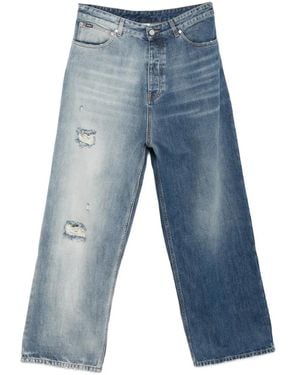 Vetements Vaqueros con efecto envejecido - Azul