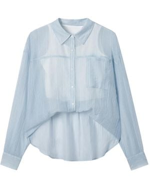 B+ AB Camisa Con Detalle De Bolsillo - Azul