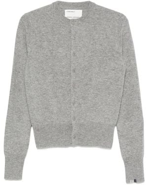 Extreme Cashmere Little 2 Button-Fastening Long-Sleeve Cardigan - Grey