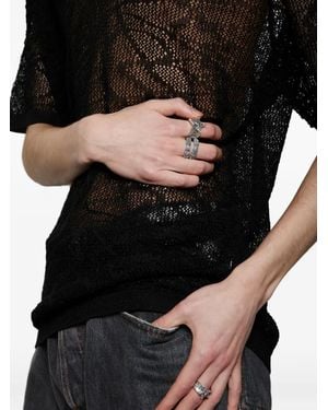 Emanuele Bicocchi Stella Star Ring - Black