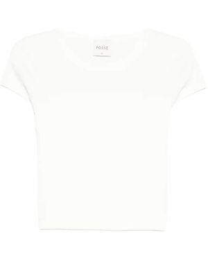 Posse Clover Tee - White