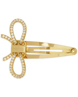 Ferragamo Vara Bow Hair Clip - Metallic
