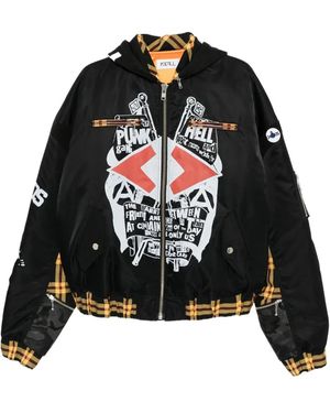 Kidill X A Store Robot Seditionaries Ma-1 Bomber Jacket - Black