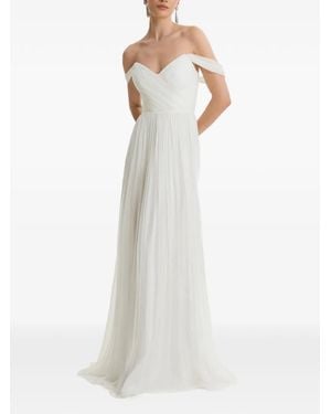 Framboise Vestido Largo Kester - Blanco