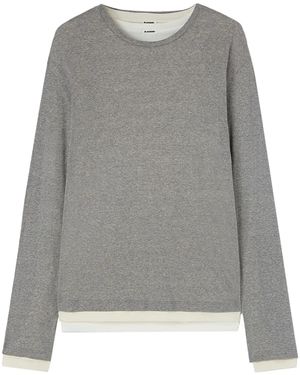 Jil Sander レイヤード Tシャツ - グレー