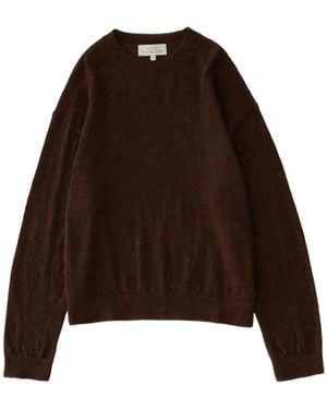 Studio Nicholson Picco Pullover Mit Rundhalsausschnitt - Braun