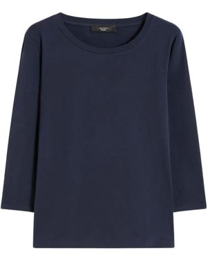 Weekend by Maxmara Round Neck T-Shirt - Blue