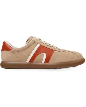 Camper Baskets Pelotas Soller En Daim - Brown