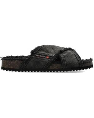 DIESEL Zapatillas con tiras cruzadas - Negro