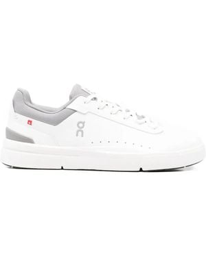 On Shoes The Roger Advantage Lace-Up Trainers - White