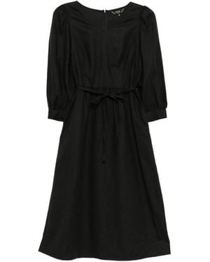 To b. by agnès b. V-Neck Dress - Black