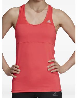 adidas Stadium Climalite Cross "Shock" Tank Top - Red