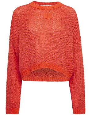 JW Anderson ロゴパッチ プルオーバー - レッド