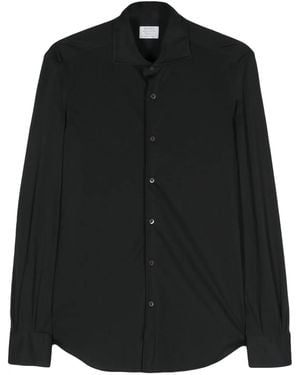 Mazzarelli ロングスリーブ シャツ - ブラック