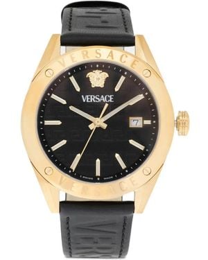Versace Orologio Greek Key 42Mm - Nero