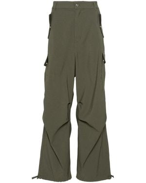 Rhude ストレート カーゴパンツ - グリーン