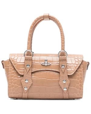 Vivienne Westwood Mini Bettina Tote Bag - Pink