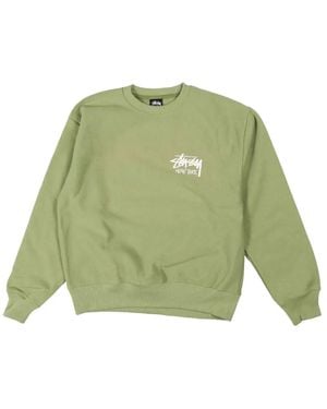 Stussy New York Crew Sweatshirt - Green