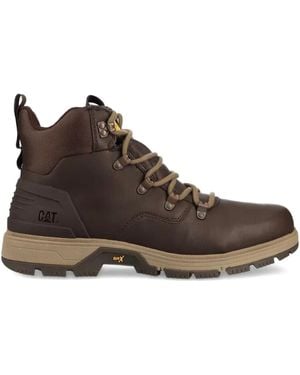 Caterpillar Leverage Lace-Up Boots - Brown