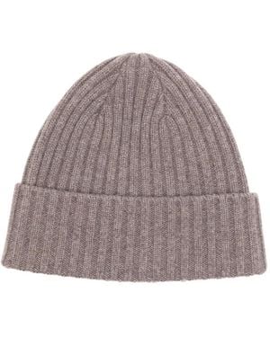 N.Peal Cashmere Cashmere Beanie - Brown