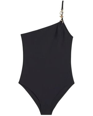 Lanvin Costume Da Bagno Monospalla - Blu