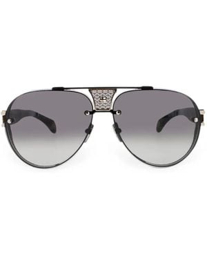 Bugatti Pilot-Frame Sunglasses - Gray