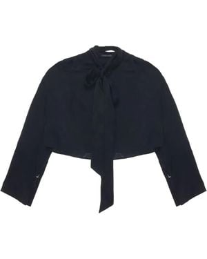 Ann Demeulemeester Moni Lavallièere ブラウス - ブルー