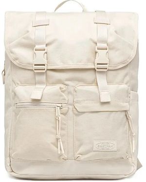 Eastpak Flap-pocket buckle-detail backpack - Blanco