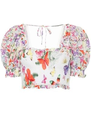Charo Ruiz Lirio Top - Multicolore