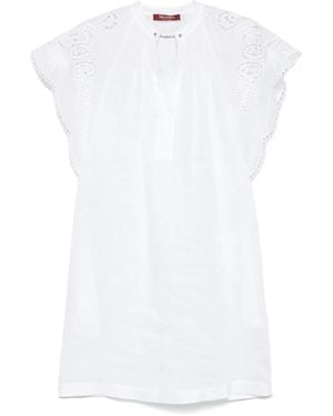 Max Mara Midi Dress - White