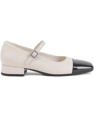 Vagabond Shoemakers 25Mm Debbi Buckle-Strap Cap-Toe Court Shoes - White