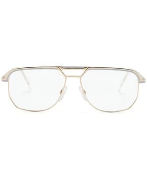Cazal Lunettes De Vue 7101 À Monture Pilote - Blanc