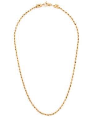 Emanuele Bicocchi Small Rope Chain Necklace - White