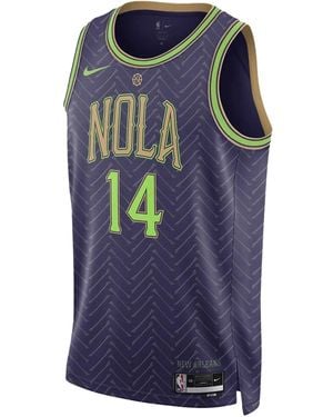 Nike Nba New Orleans Pelicans 24/25 City Edition '14 Ingram Swingman Jersey - Blue