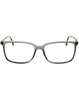 BOSS Rectangle-Frame Glasses - Green