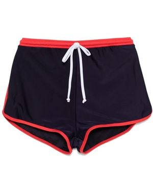 Duskii High-Waist Surf Shorts - Blue