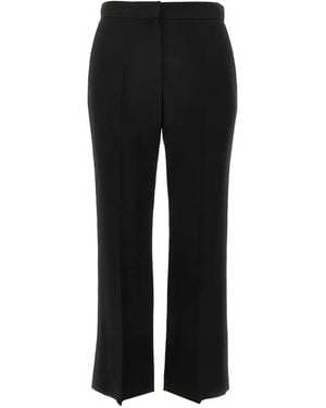 MSGM Straight-Leg Trousers - Black