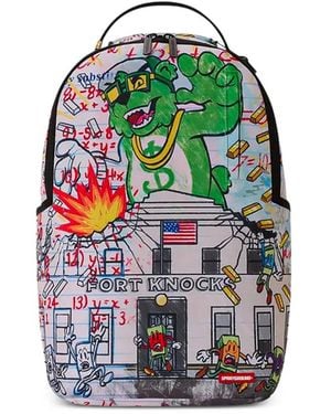 Sprayground Mochila Moneybear & Moneyboys Bank Breaker - Verde