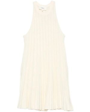 Ba&sh Sinnta Pleated Eyelet Dress - White