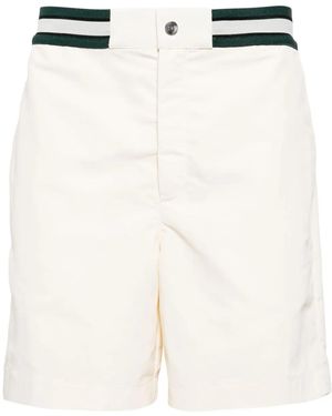 CHE Elasticated-Waist Swim Shorts - White