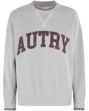 Autry Sudadera con logo bordado - Gris