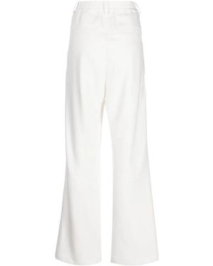 パンツ CARVEN TR201 WIDE LEG TROUSERS Carven Tr201 Wide Leg Trousers in Blue | Lyst