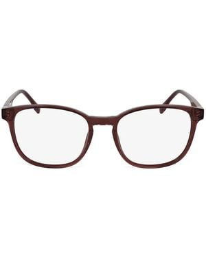 Lacoste Round-Frame Glasses - Natural