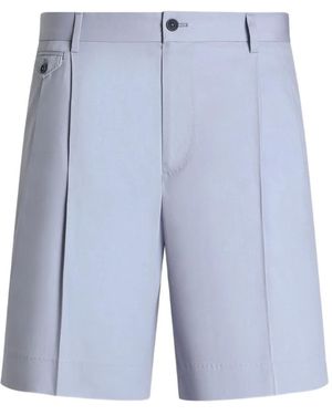 Dolce & Gabbana Pleated Shorts - Blue