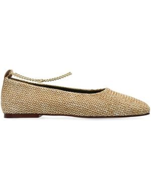 MARIA LUCA Augusta Ballerina Shoes - Natural